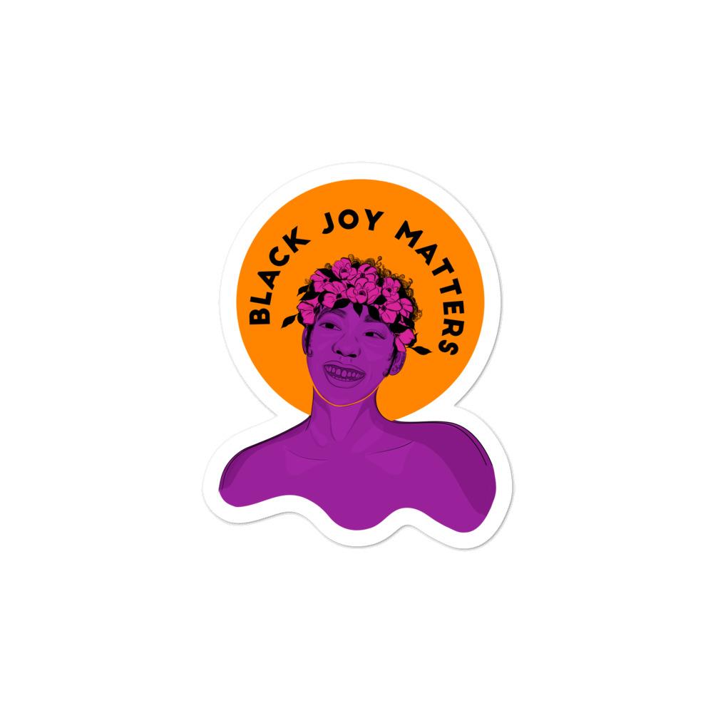 Black Joy Matters Vinyl Sticker